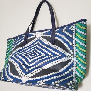 Oryany St.Tropez Bead-Print Coated Tote Bag